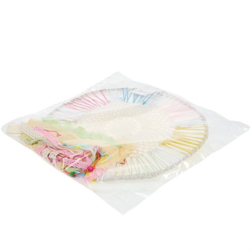 Floristik24 Svajonių gaudyklė spalvota Ø35cm L105cm