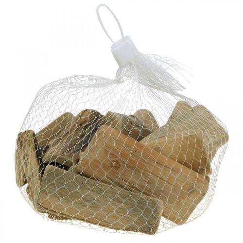 Floristik24 Dreifuojančios medienos gamtos, jūrinės apdailos mediena L8cm 250g