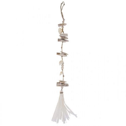daiktų Driftwood Decoration Maritime Girland White Wall Decoration 50cm