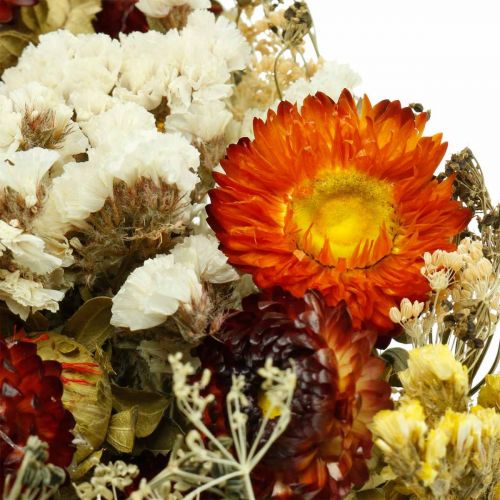 Floristik24 Džiovintų gėlių puokštė Amžinos gėlės ir jūros levandos 125g džiovintų gėlių