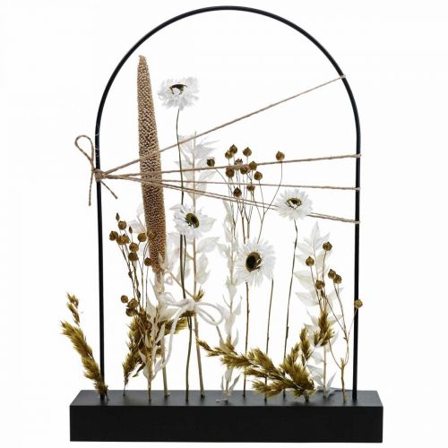 Džiovintų gėlių juostelė Gėlių juostelė Džiovintų gėlių lapelis 34,5×25cm