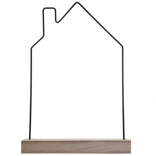Floristik24 Džiovintų gėlių gėlių baras Džiovintų gėlių namelis 34,5×24,5 cm