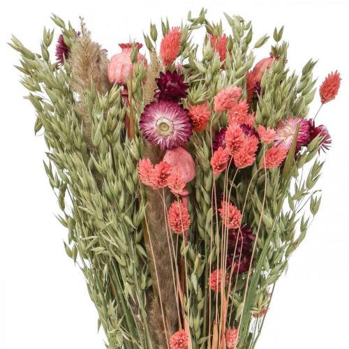 daiktų Džiovintų gėlių puokštė šiaudinių gėlių grūdų aguonų kapsulė Phalaris viksas 55cm