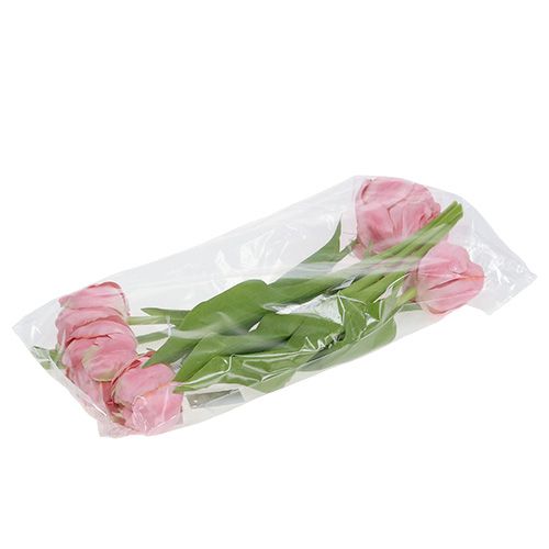 Floristik24 Tulpė rožinė 37cm 6vnt