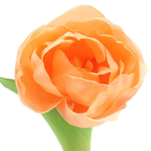 Floristik24 Tulpė dirbtinis persikas 26,5cm 5vnt