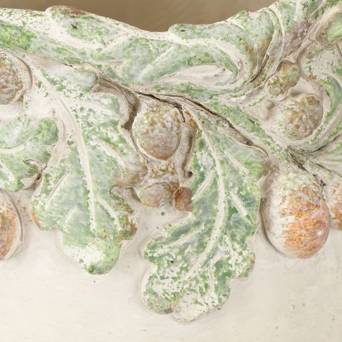 daiktų Vazonas „Rudens gilės“, akmens masės, Ø14,5 cm, aukštis 13 cm