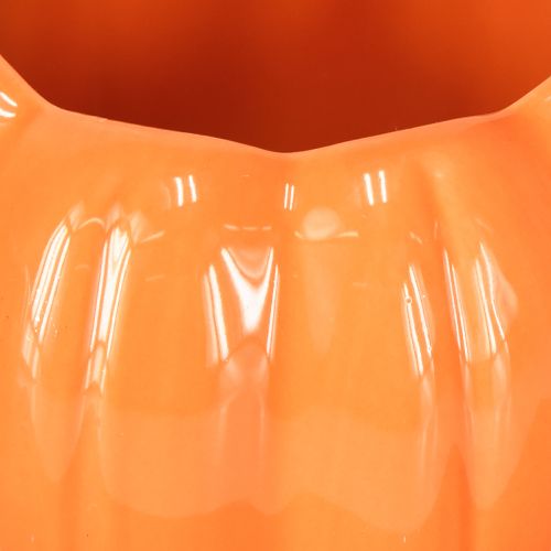 daiktų Keraminis moliūgų vazonas, oranžinis, Ø9,5 cm, aukštis 6,5 cm, 4 vnt.
