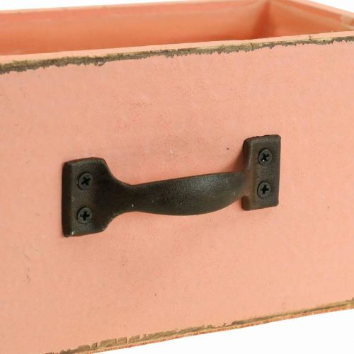 Floristik24 Sodinamosios stalčiaus medis deko persikas 25×13×9cm