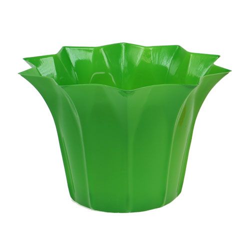 daiktų Plastikinis vazonas, spalvingas asorti. Ø12cm 10 vnt