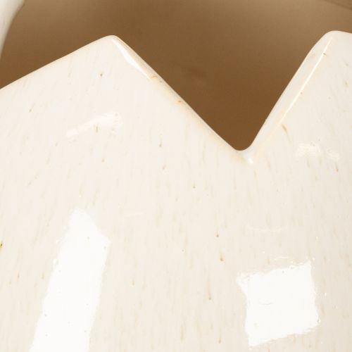 daiktų Dekoratyvinė kiaušinio formos vaza, moderni pavasarinė dekoracija svetainei, 26 cm