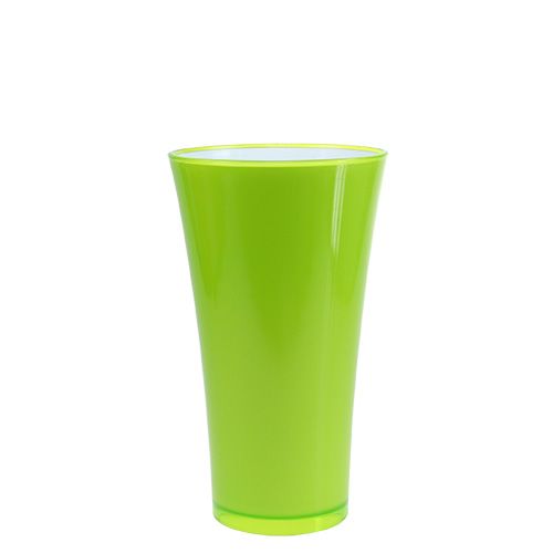 Floristik24 Vaza &quot;Fizzy&quot; Ø16cm H27cm Apple Green 1 vnt