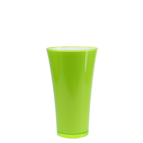 Floristik24 Vaza “Fizzy” Ø14,6cm H21cm obuolių žalia 1 vnt