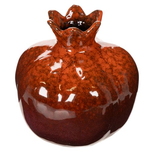 Keraminė granato dekoracija, blizgi, 14 cm pirkti | Floristik24.lt