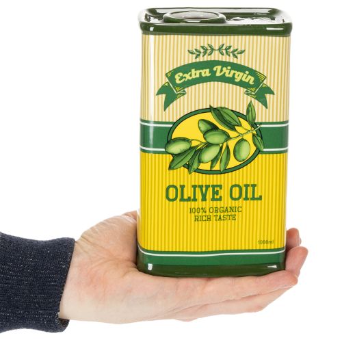 daiktų Keraminė alyvuogių aliejaus vaza - puiki stalo puošmena džiovintoms gėlėms, 18 cm