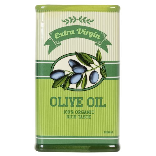 daiktų Alyvuogių aliejaus vaza, keraminė, idealiai tinka virtuvės dekoravimui ir Viduržemio jūros regiono stalui, 18 cm