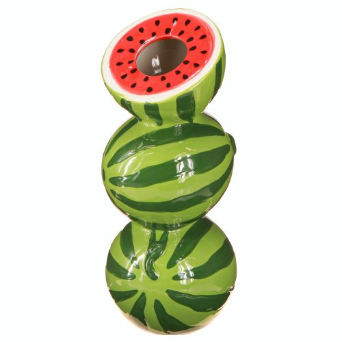 daiktų Vaza arbūzas keraminė vaza vasaros dekoracija keraminė H22cm