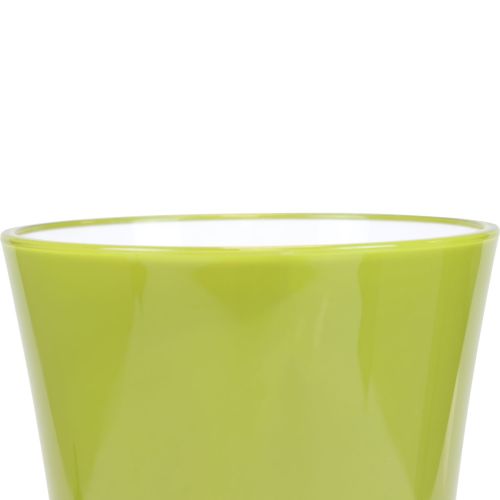 daiktų Vaza Žalia gėlių vaza Dekoratyvinė vaza Fizzy Olive Ø16.5cm H27cm