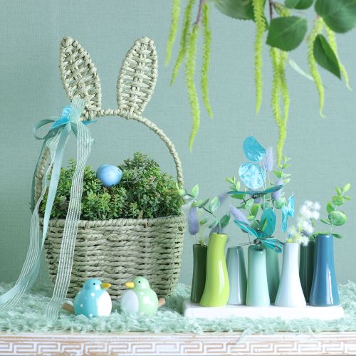 daiktų Mini dekoratyvinių vazų rinkinys, kūrybinga namų dekoracija, 18 cm