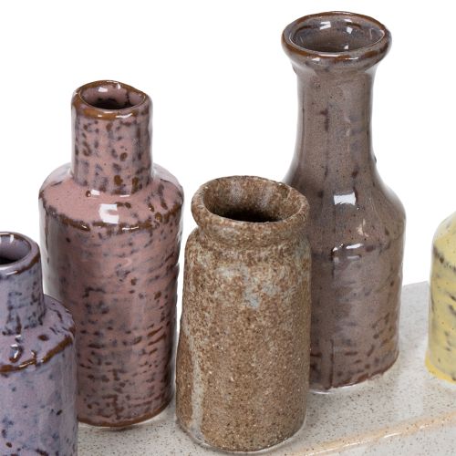 daiktų Vazų kompozicija jaukiam svetainės dekoravimui 30 cm