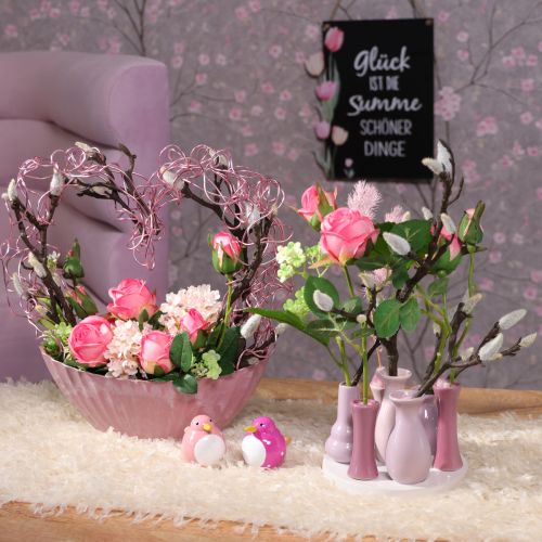 daiktų Keraminių vazų rinkinys, modernus svetainės dekoras, 14 cm