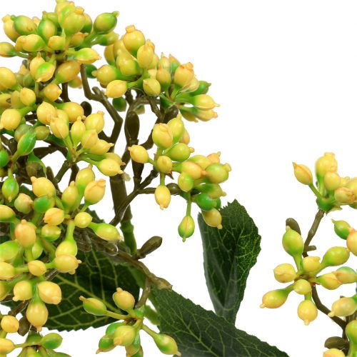 Floristik24 Viburnum uogų šakelė 54cm geltona 4vnt