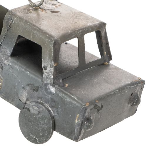 daiktų Vintažiniai dekoratyviniai metaliniai automobiliai pakabinimui, įvairių dydžių, 9-10 cm, 4 vnt.