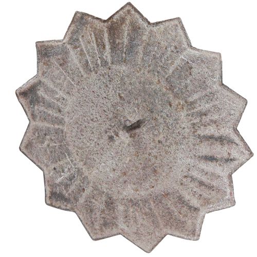 daiktų Senovinis žvakių laikiklis pilkas įkišamas Ø11cm H8.5cm 4vnt