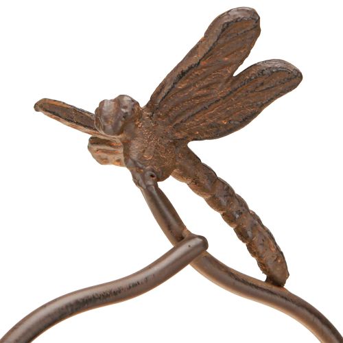 daiktų Vintažinė vazonėlis su grotelėmis laumžirgio metalo Ø16/H62cm