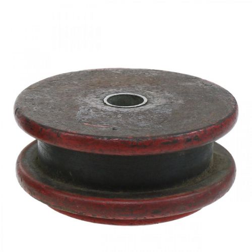 Floristik24 Deco reversinis volelis, žvakidė, stalo apdaila, pramoninis dizainas, vintažinė išvaizda Ø12cm