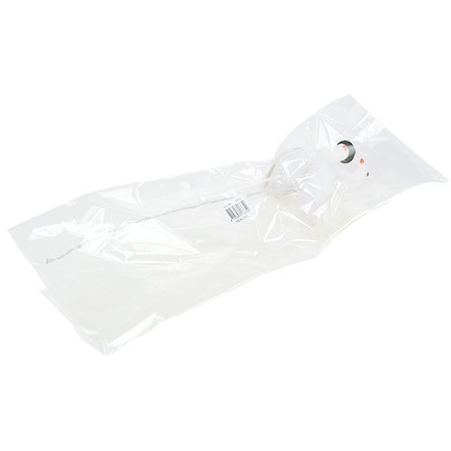 Floristik24 Vogel nuotaka ir jaunikis balti 38cm
