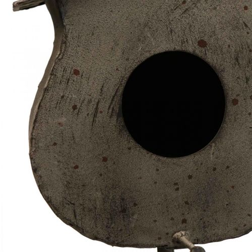 Dekoratyvinis paukščių namelis kabantis apdaila balkono apdaila vintage Ø20cm H43cm