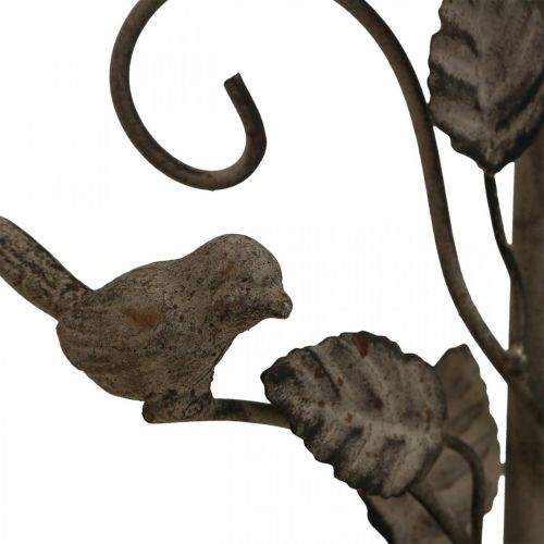 Floristik24 Dekoratyvinis paukščių namelis kabantis apdaila balkono apdaila vintage Ø20cm H43cm