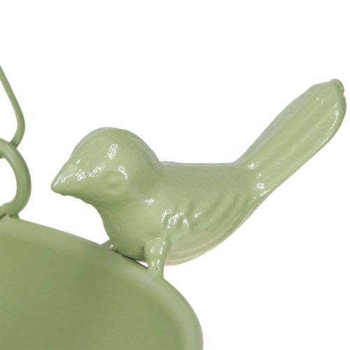 daiktų Orui atspari paukščių lesyklėlė su grandinine pakaba ir dekoratyviniais paukščiais, 47 cm