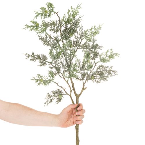 Dirbtinė kadagio šaka, dekoratyvinė dirbtinė šaka vazoms, 86 cm | Floristik24.lt