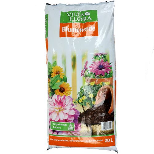 Floristik24 Dirvožemis Villa Flora vazoninis dirvožemis (20 ltr.)