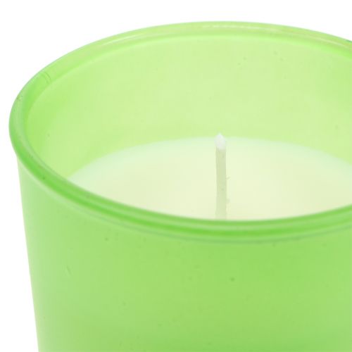daiktų Kvapi žvakė stiklinėje agurko-eukalipto Ø7cm
