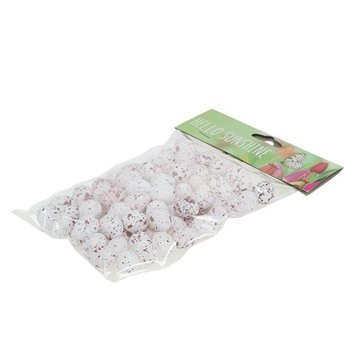 Floristik24 Putpelių kiaušiniai mini 2cm 72 vnt