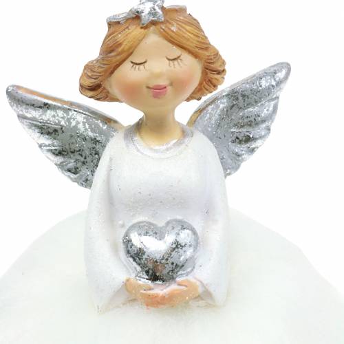 daiktų Kalėdų puošmena angelas linkčioja figūra angelas sargas H18cm