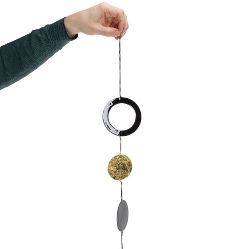 daiktų Sienų dekoravimo žiedai ir diskai puikiai tinka svetainės dekoravimui ir Kalėdoms 125 cm