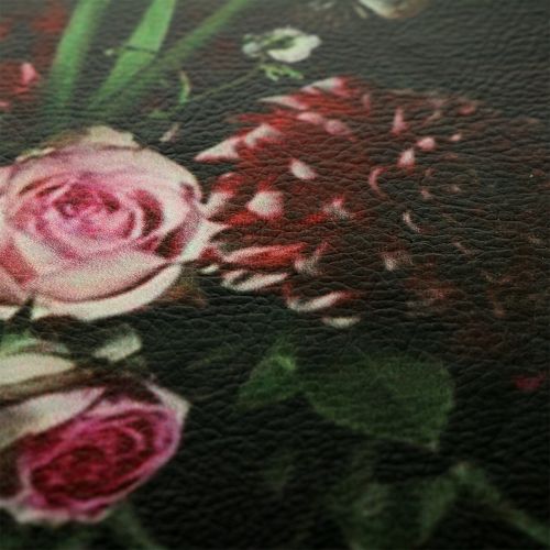 Floristik24 Sieninė plokštė su gėlių raštu Ø33cm