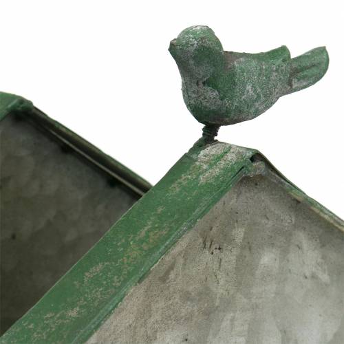 Floristik24 Metalinis paukščių namelis sodinimui H25,5cm