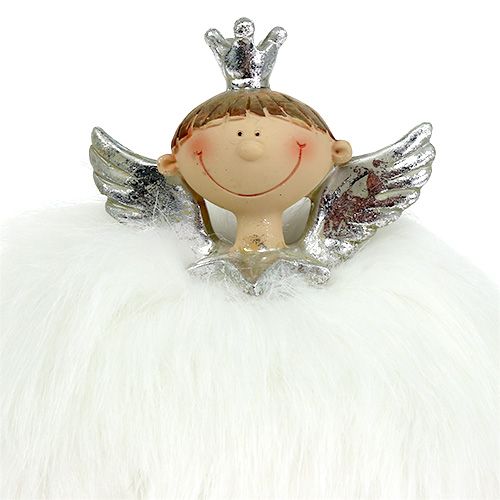 Floristik24 Kalėdų angelas 20cm baltas
