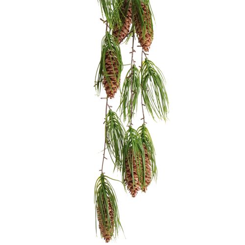 Kalėdinė girlianda, dirbtinė eglė, žalia, 6 kūgiai, 78 cm