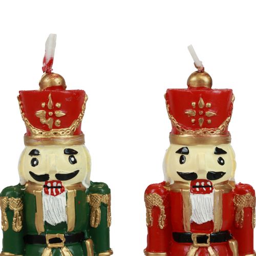 Kalėdinė žvakė Spragtuko figūrinė stalo puošmena Kalėdinė 18cm 1vnt