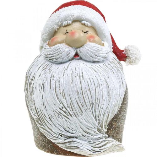 daiktų Kalėdų Senelio figūrėlė Kalėdų Senelis Raudona, Balta Poliresin 15cm