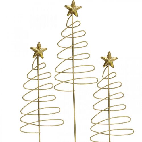 Kalėdų kamštis eglės žiedų kamštis metalinis 30cm 6 vnt