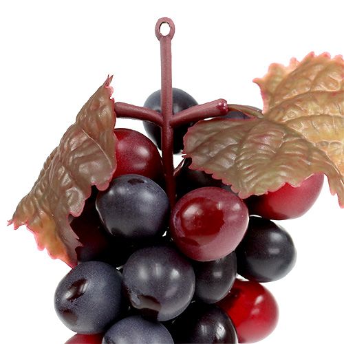 Floristik24 Vynuogių kekė tamsiai raudona 15cm 4vnt