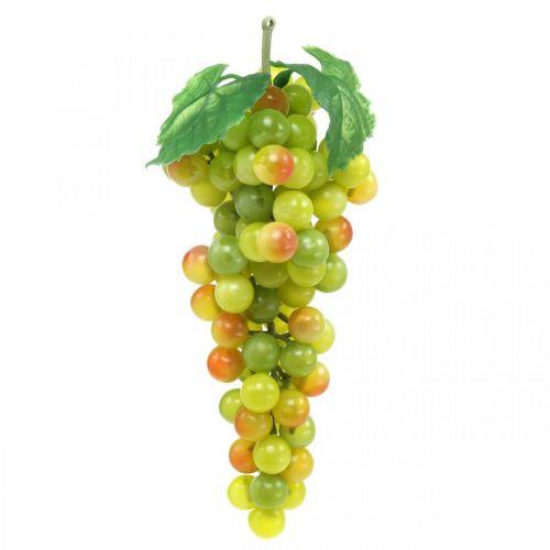 Deco vynuogių žalių dirbtinių vaisių vitrinos puošmena 22cm