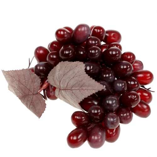 Floristik24 Dirbtinės vynuogės Burgundy 25cm