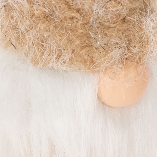 Dekoratyvinė nykštuko figūrėlė su barzda pakabinimui, 17 cm, 6 dalys | Floristik24.lt